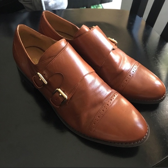 nine west monk strap